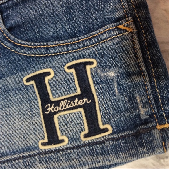 Hollister denim shorts big H - Picture 3 of 8
